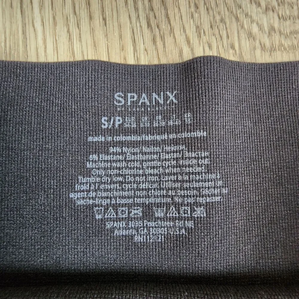 Spanx Look At Me Seamless Side Zip Leggings size S